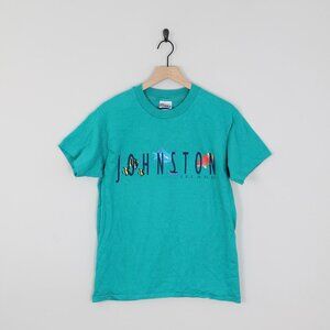 Vintage 90s Johnston Island, Tropical Fish Graphic T-Shirt, Size Medium